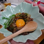 四ツ木製麺所 - 海鮮ユッケ