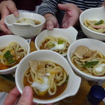 四ツ木製麺所 - うどん乾杯