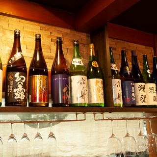 日本酒とワインも充実