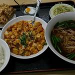 Chuuka Ryouri Fukumori - 2019.1.27  【麻婆豆腐定食・台湾ラーメン選択】 780円