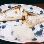 Gennami - 焼魚（生ニシン塩焼き）。身がやわらかで美味しかったです。