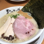 Menyateiji - 鶏白湯ラーメン＋海苔