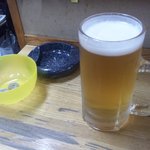 Minoru Saketen - 生ビール（350円）