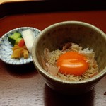 木山 - 山椒じゃこと鰹節卵ご飯