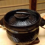 木山 - 信楽の土鍋で焚かれたお米は美味しおす。