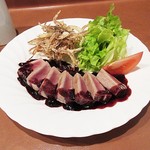 浅野屋 - こんな「まぐろステーキ」は、初体験のウマさ、でした。