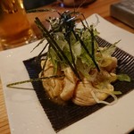 Sumiyaki Toritaka - ささみの鶏わさ