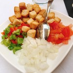 Restaurant Pizzeria Mistral - ガスパチョ用具材（ﾄｯﾋﾟﾝｸﾞ）