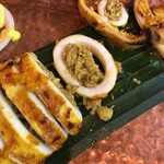 バンゲラズキッチン - スタッフドスクイッド　やりいかの詰め物　1896円