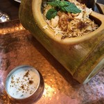 バンゲラズキッチン - カジキマグロのビリヤーニ　1820円