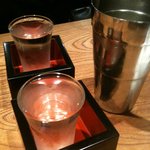 活力魚金 - 日本酒の提供方法