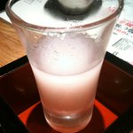 活力魚金 - ピンクのお酒