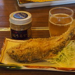 杉ケ瀬ヤナ - 鮎のフライとうるか