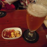 ロス・ヒターノス - スペインビールと付き出し