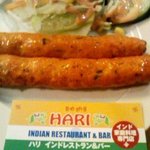 ハリ　インドレストラン＆バー - 上品な味のシシカバブです。