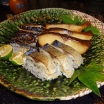 鮨でですけ - 銀だらの西京焼・さんまの一夜干し・さば寿司