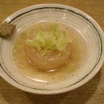 春のお店 - おでん（大根）