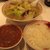 蒙古タンメン中本 - 料理写真:湯麺＋印度定食大盛＠2011/08/09