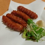 庶民 - ウインナー唐揚げ