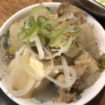 串かつ でんがな - 牛もつ塩煮込み