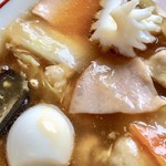 中華料理じんば - 餡掛けズーム♪