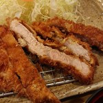 とんかつ豚晴  - 『特ロースとんかつ定食(ロース肉200g)』(税込み1450円)