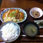飯や うちごはん - カツ皿定食