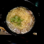 手打そば 梅乃家 - まかない塩ラーメン（スープは絶品！！）５００円