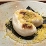 菊鮨 - 出ました！白子様・・虎河豚の白子様は最高です。一度昆布〆にしてから焼かれているので、美味しいこと。