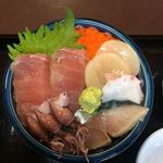 寿し正 - ミニ海鮮丼アップ