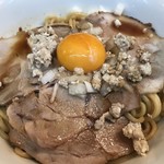 新橋 大勝軒 - スタミナ肉油そば