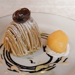 資生堂パーラー - モンブラン