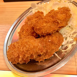 晩杯屋 - カキフライ310円