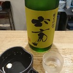 手打ちうどん ほそ井 - 六万 純米吟醸 ひやおろし