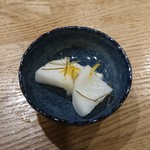 手打ちうどん ほそ井 - 自家製漬物