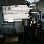 coffee shop HONANO - 焙煎機