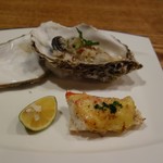 おとぎの宿米屋 - ◆焼物　牡蠣とタラバガニ