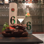 日本料理 TOBIUME - 黒いエクレア&新政 NO.6 Xmas-type