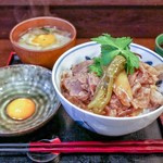 神戸牛丼　広重 - ■牛丼（大盛り）1700円