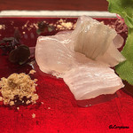 日本料理 TOBIUME - 鮃の縁側と造り