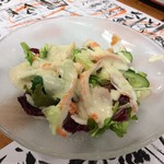 海鮮料理 吾作どん  - H.31.1.7.夜 アボカドサラダ 680円税別