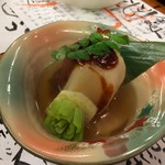 海鮮料理 吾作どん  - H.31.1.7.夜 ふろふきかぶら 580円税別