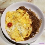 不思議な窓★優 - オムカレー焼きそば