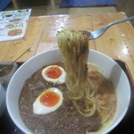 おかだ - 洋風カレーラーメンえびクリームVer（麺）