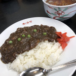 あしなや - Fセット 1000円 カレーライス＋ミニラーメン
