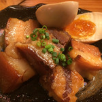 沖縄料理とそーきそば たいよう食堂 - ラフテー味玉入り