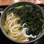 うどん処 重己 - わかめ