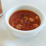 PIZZERIA LA GATTA - ラグー豆のスープ