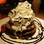 Hawaiian Pancake Factory - ホワイトチョコ＆ココアパンケーキ