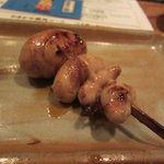 とり喜 - 丹波鶏の白子焼き　もう本気であり得ない激ウマ！